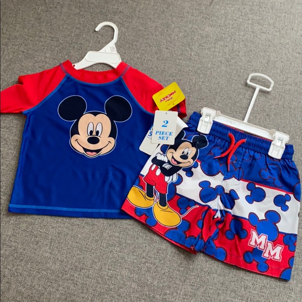 Mickey Mouse 2 Piece Set UPF 50+ *NWT*